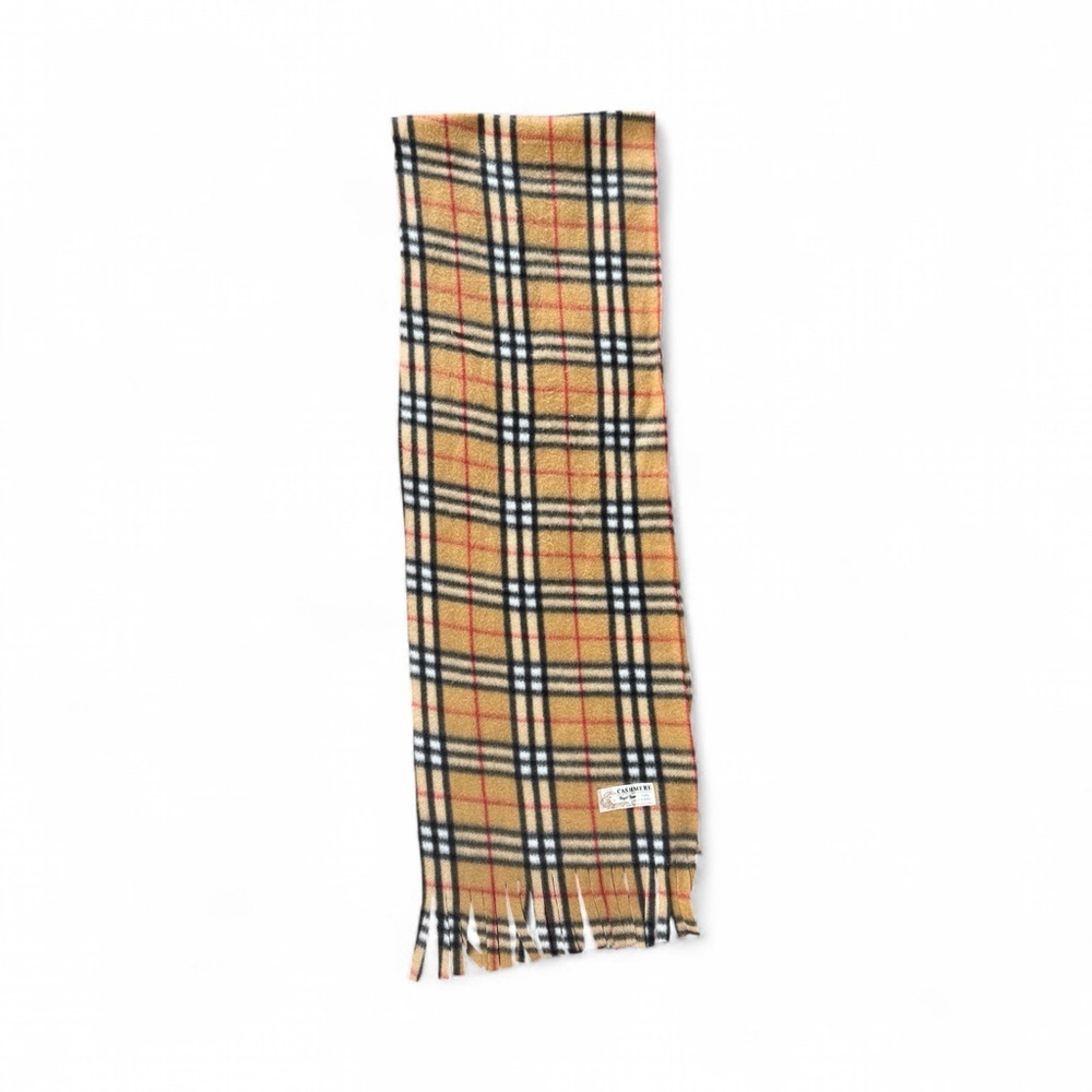 ROYAL ROSSI PLAID CASHMERE SCARF - Picture 4 of 10